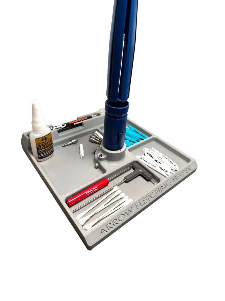 Arrow Fletching Helper for E-Z Fletch Pro Jig - Precision Fletching Made Easy