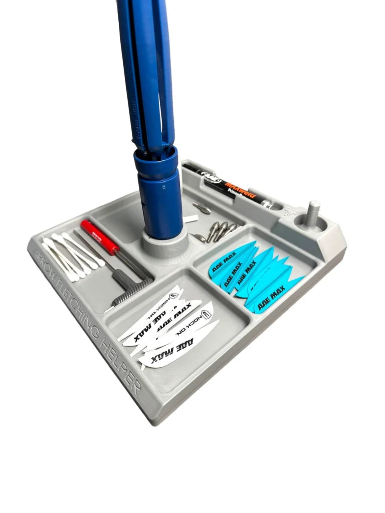 Arrow Fletching Helper for E-Z Fletch Pro Jig - Precision Fletching Made Easy