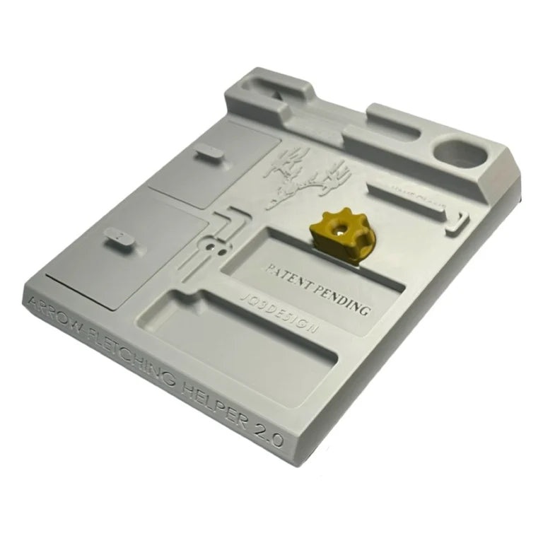 Arrow Fletching Helper 2.0 (BLACK) for Bitzenburger Jig