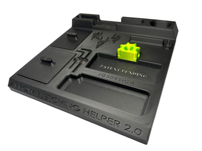 Arrow Fletching Helper 2.0 (BLACK) for Bitzenburger Jig