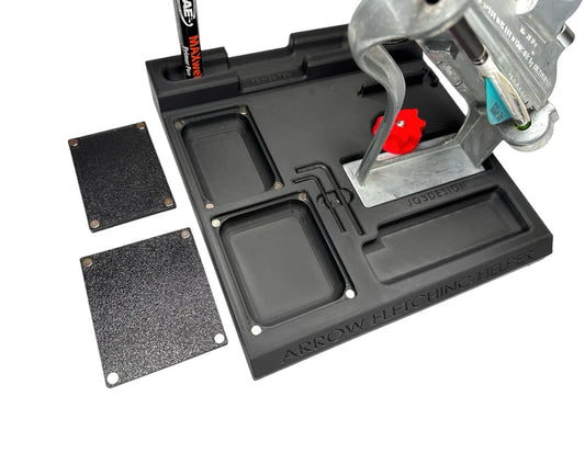 Arrow Fletching Helper 2.0 (BLACK) for Bitzenburger Jig