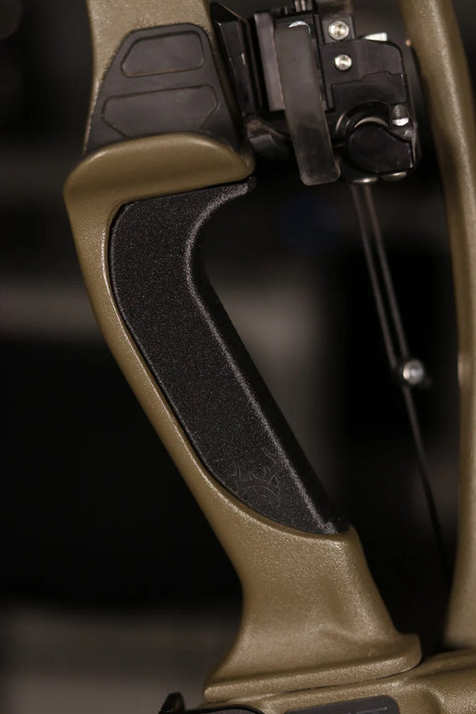 Hoyt RX-3 Custom Grip – Your LOGO!